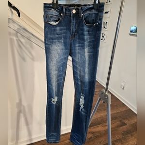 Distressed Skinny Jeans